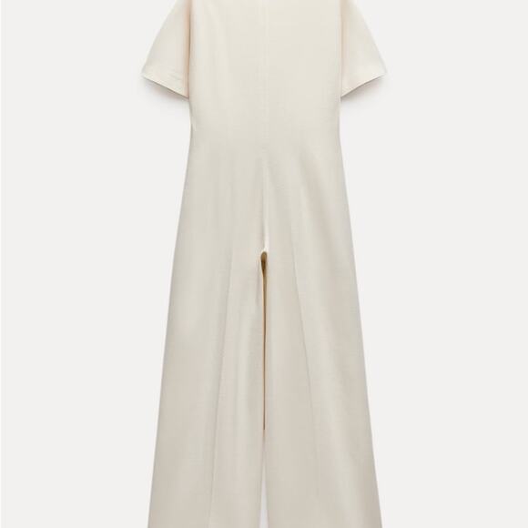 ZARA SHORT SLEEVE JUMPSUIT ZW COLLECTION - Picture 11 of 13
